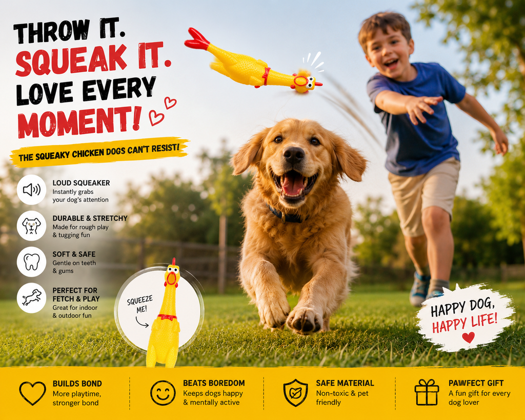 Crazy Cluck Interactive Chicken Toy