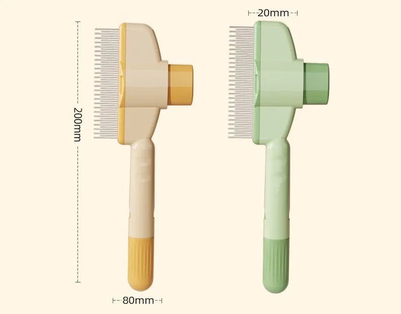 Self-Cleaning Pet Grooming Brush – One-Click Hair Release, Massage & Deshedding for Dogs & Cats