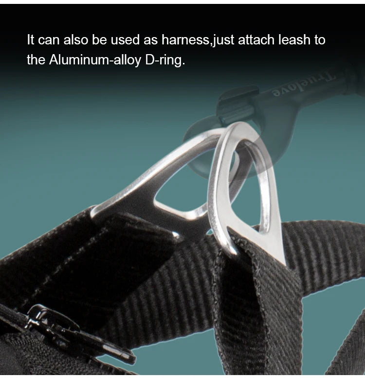Dog Car Safety Harness Vest – Adjustable, Breathable & Crash-Secure Travel Harness