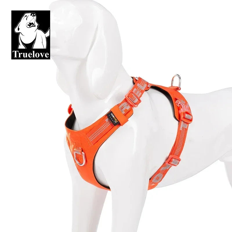 Ultra-Light Reflective Dog Harness – Waterproof, Escape-Proof & Durable for Small to Large Dogs