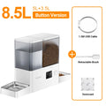 2-in-1 Automatic Pet Feeder & Water Fountain – 8.5L Large Capacity Gravity Food & Fresh Water Dispenser for Cats & Dogs