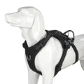 Escape-Proof Tactical Dog Harness with Storage Pocket – Adjustable Training & Outdoor Vest