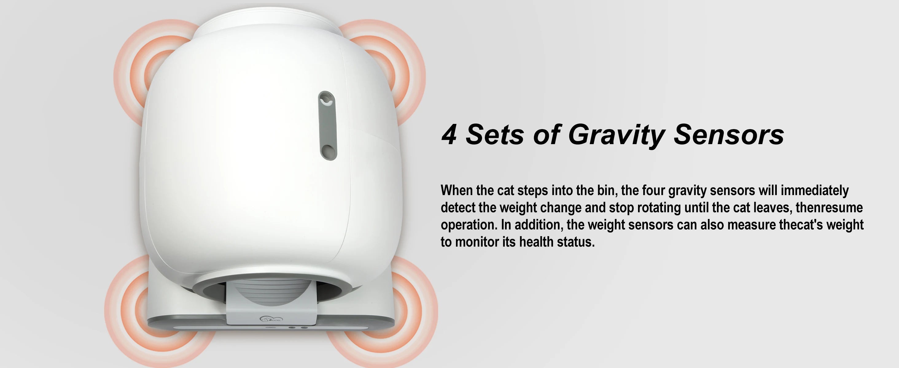 DOEL Self-Cleaning Cat Litter Box with App Control – Large Capacity, Multi-Cat Friendly
