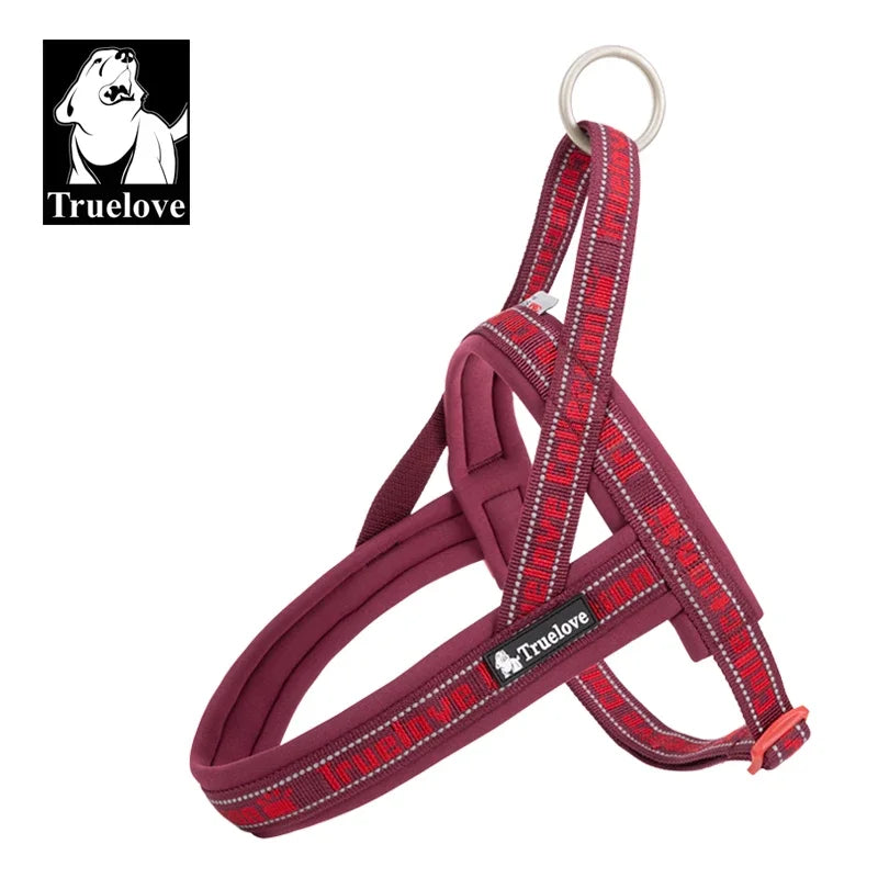 TRUELOVE® No-Pull Neoprene Dog Harness – Padded, Reflective & Escape-Proof