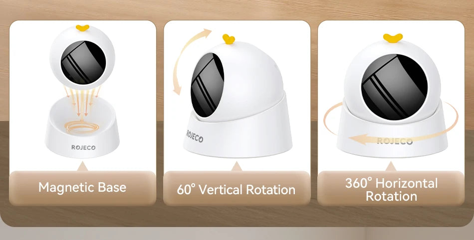 360° Automatic Laser Toy for Cats – Self-Moving Interactive Fun