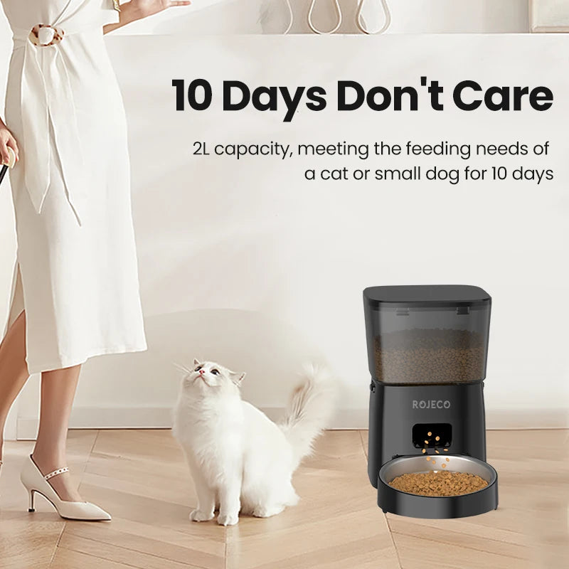 Automatic Pet Food Dispenser – One-Touch Smart Feeder for Cats & Dogs