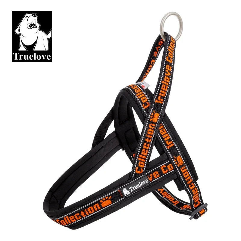 TRUELOVE® No-Pull Neoprene Dog Harness – Padded, Reflective & Escape-Proof