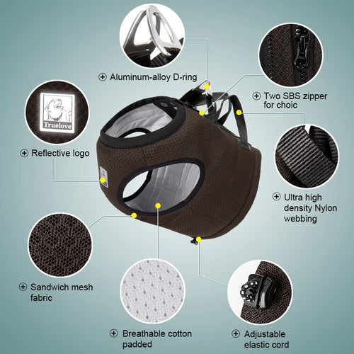 Dog Car Safety Harness Vest – Adjustable, Breathable & Crash-Secure Travel Harness