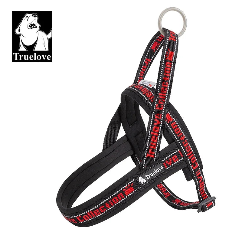 TRUELOVE® No-Pull Neoprene Dog Harness – Padded, Reflective & Escape-Proof