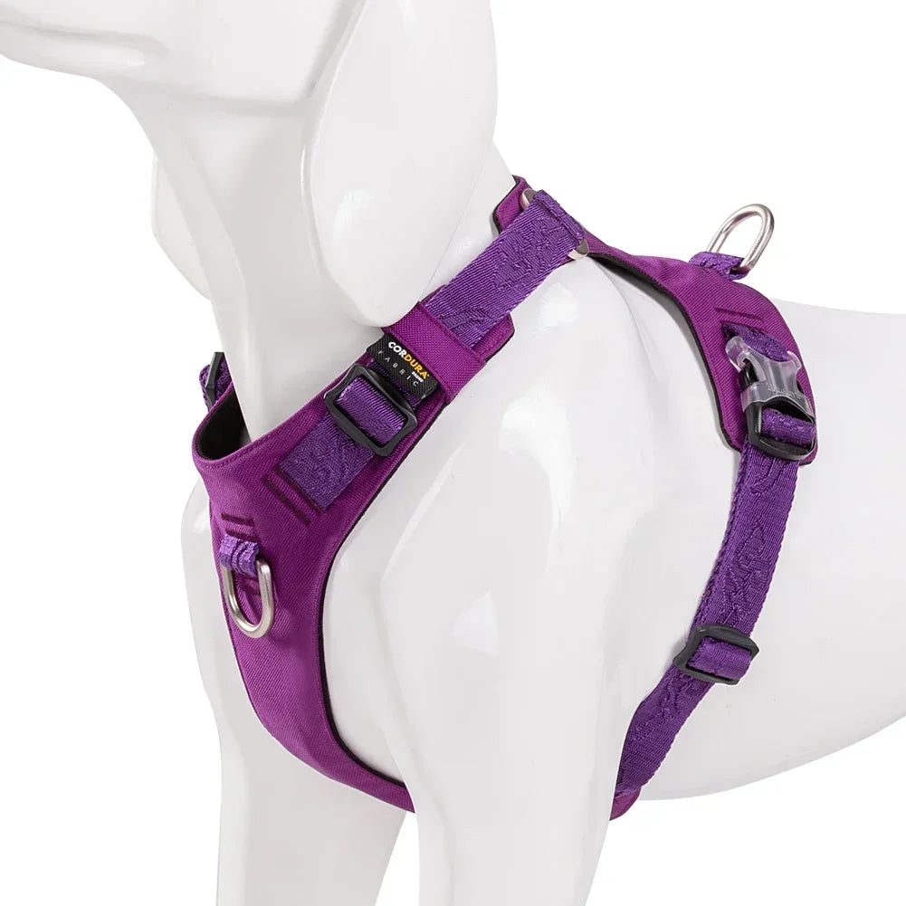 Ultra-Light Reflective Dog Harness – Waterproof, Escape-Proof & Durable for Small to Large Dogs