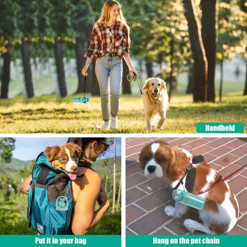 Hands-Free Portable Dog Pooper Scooper with Built-In Bag Dispenser – No-Touch Pet Waste Grabber for Outdoor Walks