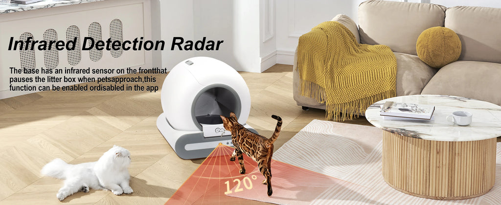 DOEL Self-Cleaning Cat Litter Box with App Control – Large Capacity, Multi-Cat Friendly
