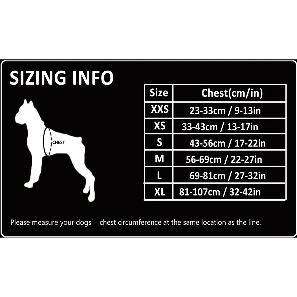 Escape-Proof Dog Harness with Handle – 5-Point Adjustable No-Pull Support Vest