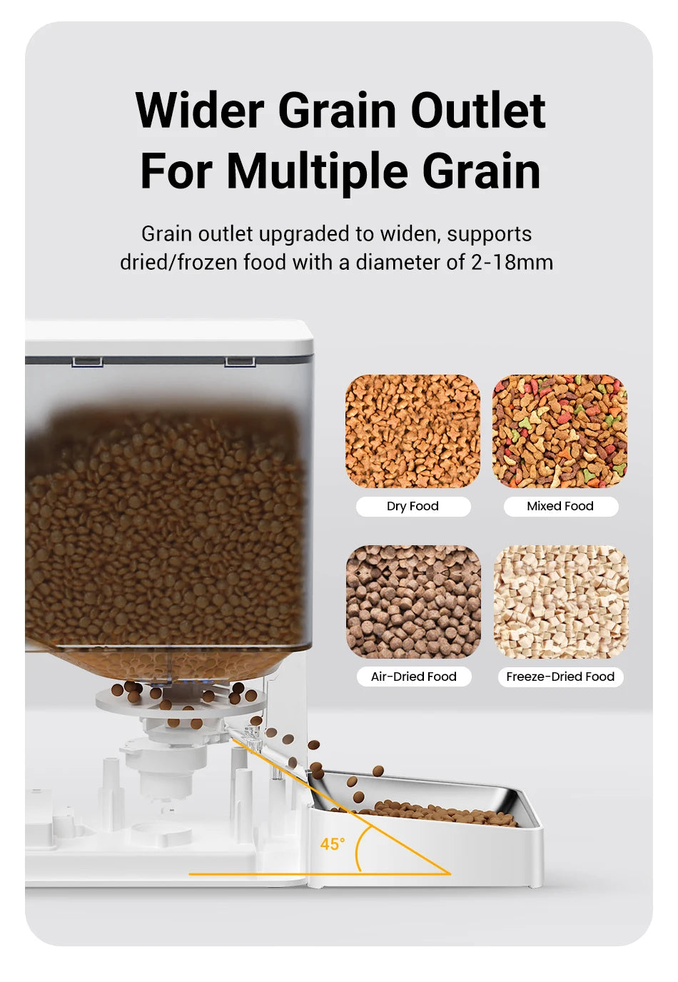 2-in-1 Automatic Pet Feeder & Water Fountain – 8.5L Large Capacity Gravity Food & Fresh Water Dispenser for Cats & Dogs