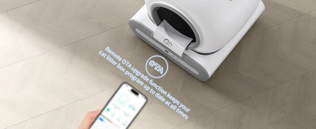 DOEL Self-Cleaning Cat Litter Box with App Control – Large Capacity, Multi-Cat Friendly