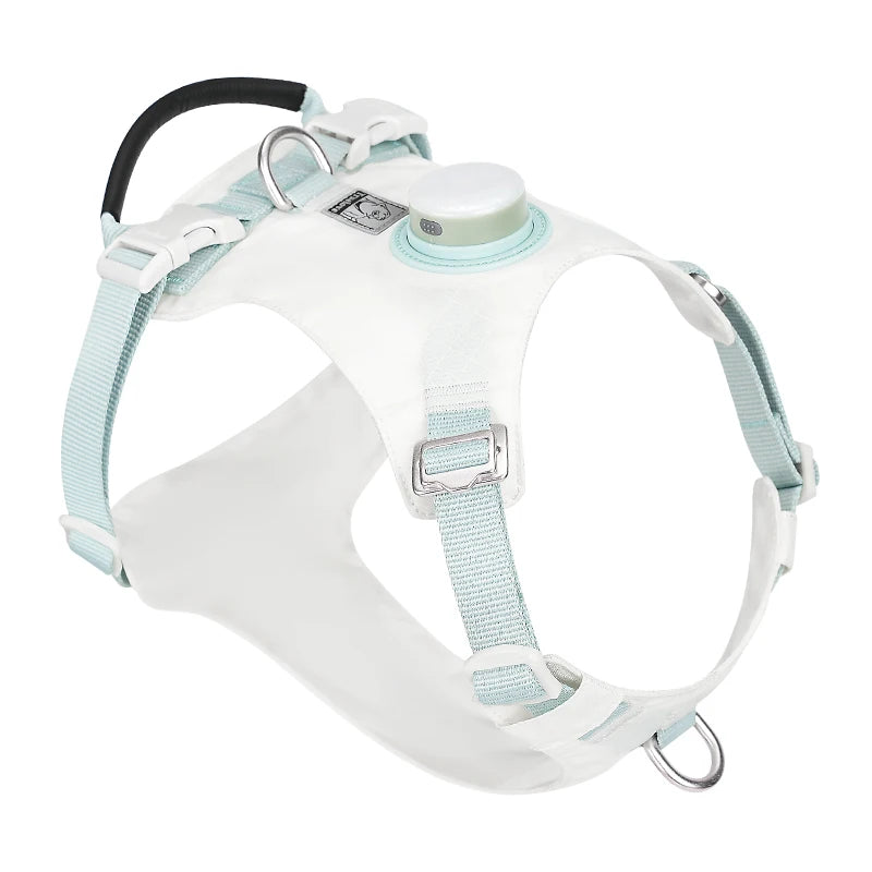 LED Dog Harness with Tracker Holder – Adjustable Night-Safety Harness for Outdoor Use