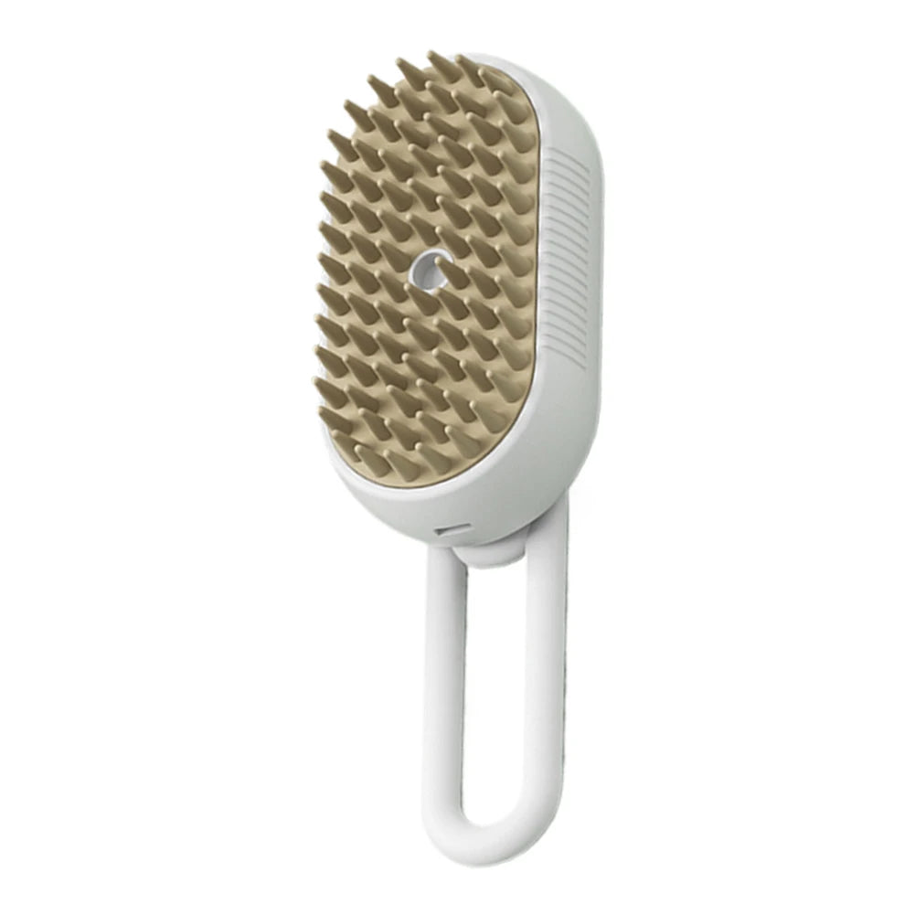 3-in-1 Steam Grooming Brush – Electric Spray Massage Comb for Cats & Dogs