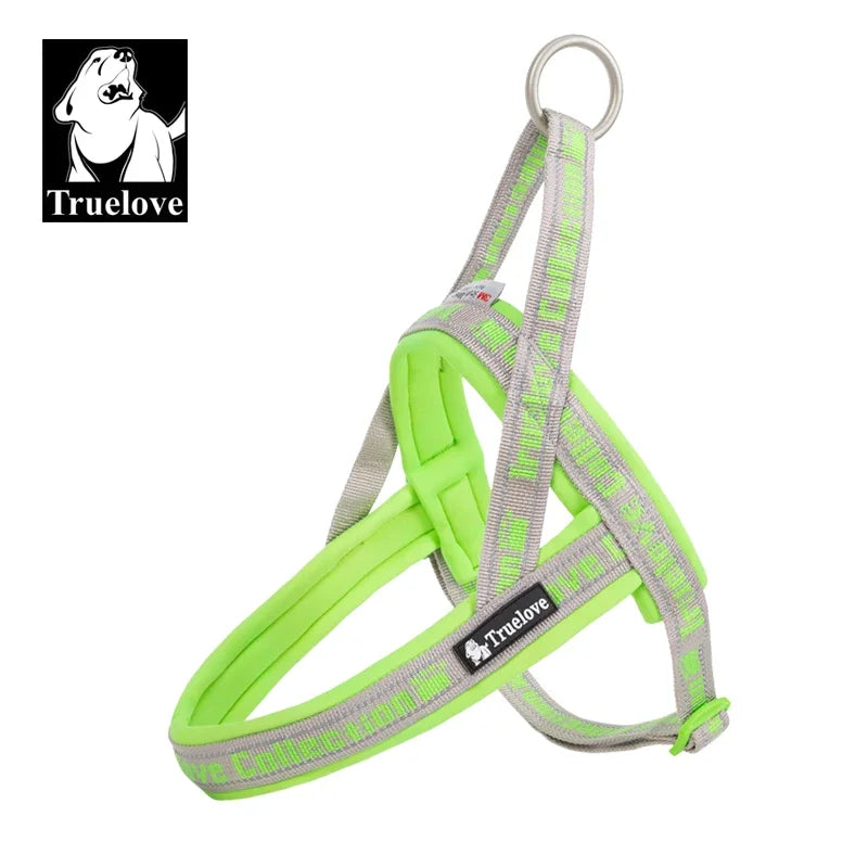TRUELOVE® No-Pull Neoprene Dog Harness – Padded, Reflective & Escape-Proof