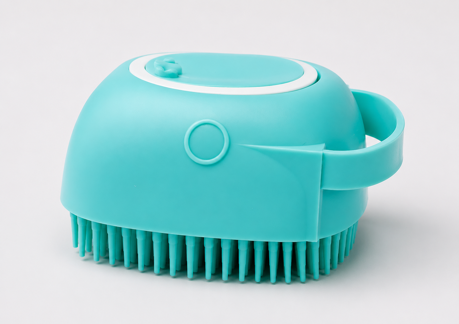 Premium Silicone Pet Grooming Brush for Dogs & Cats | Bath & Massage Brush